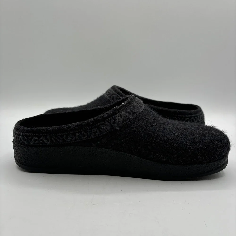 Stegmann Wool Clogs Men's 8.5‎ Slip On Shoes Slippers Germany Poly Sole